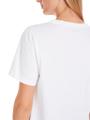 Printed T-Shirt "Rethink Together" Weiß 36
