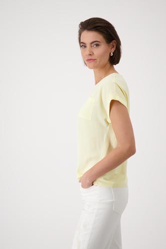 Basic-Blusenshirt 36 - Mango Sorbet