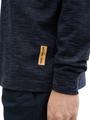 Snood Langarmshirt mit Brusttasche XXL Regular Fit - Sky Captain Blue Stripy Inject