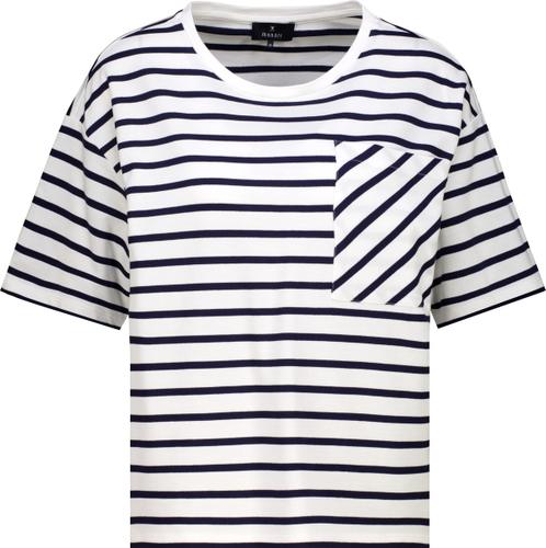 Gestreiftes T-Shirt 36 - Marine Ringel