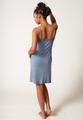 Skiny Damen Spaghettisleepshirt Night In Mix & Match 42 - Faded Denimblue