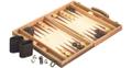 Natural Games Backgammon aus Holz
