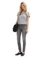 Loose Fit Bluse mit Streifenmuster 36 Loose Fit - Navy White Thin Stripe