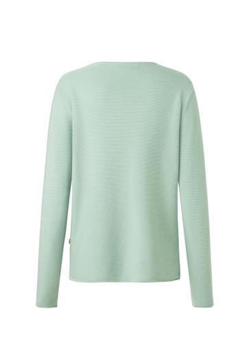 Pullover V-Ausschnitt 1/1 Arm Loose Fit - Light Aqua