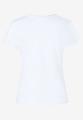 T-Shirt mit Schriftzug weiß Herbst-Kollektion Weiß 40