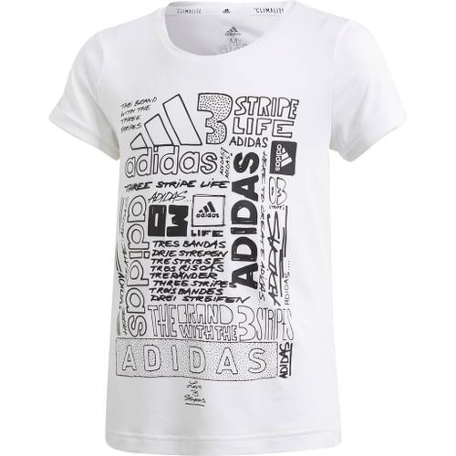 ADIDAS Kinder T-Shirt Iconic 170 in Grau