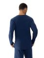 T-Shirt langarm Blau XXL
