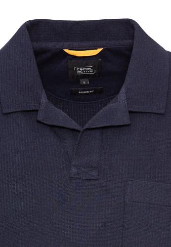 Blouson mit Stehkragen Blau 58