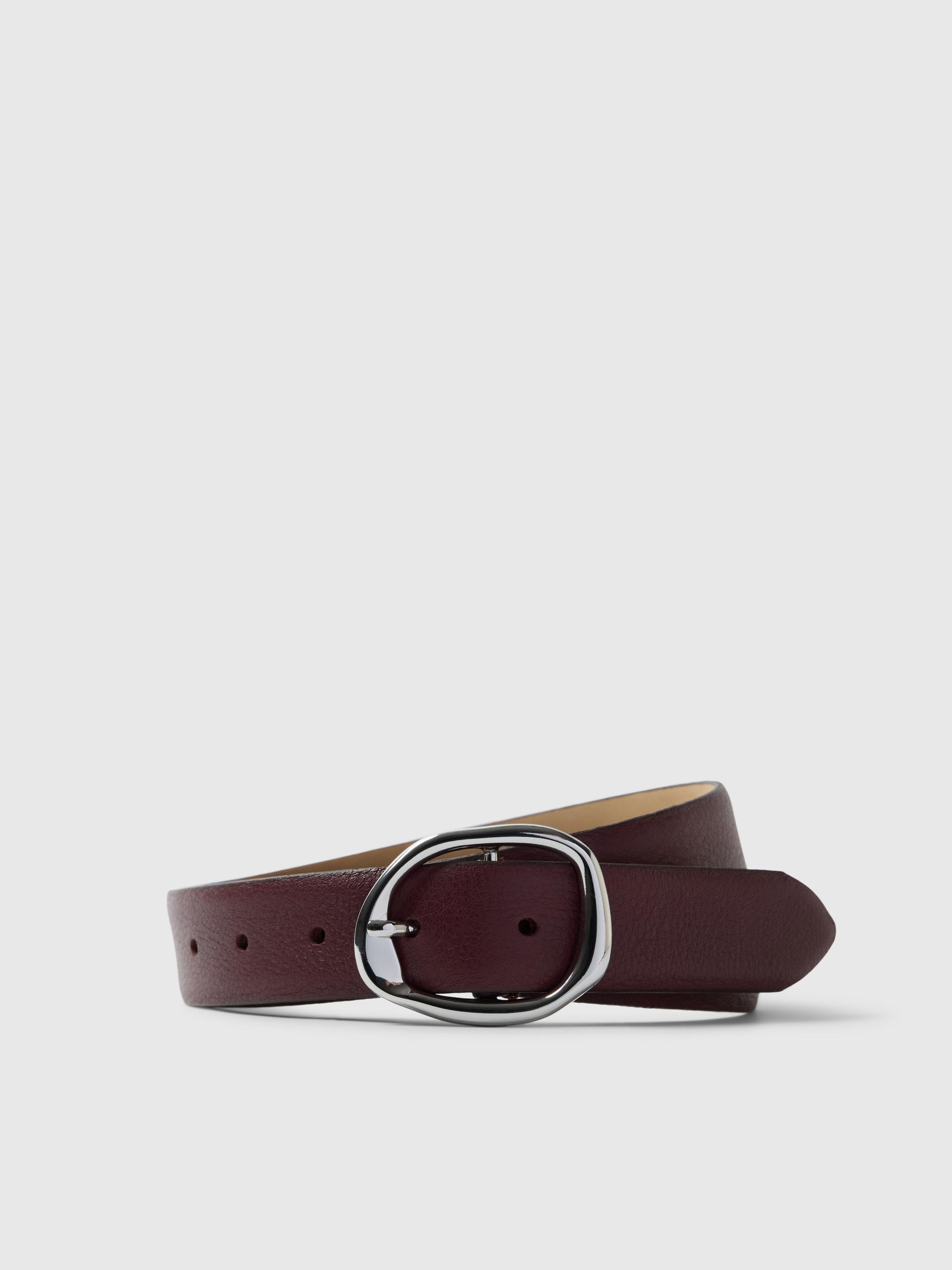 SLFFELINE LEATHER BELT 75 - Fig