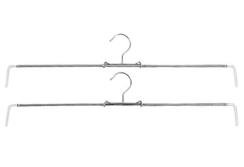 Rockspanner Rofit Metall bis Größe 48 silber 2er Pack
