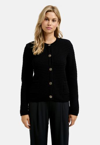 1/1 sleeve chanel cardigan with pockets Blau XL