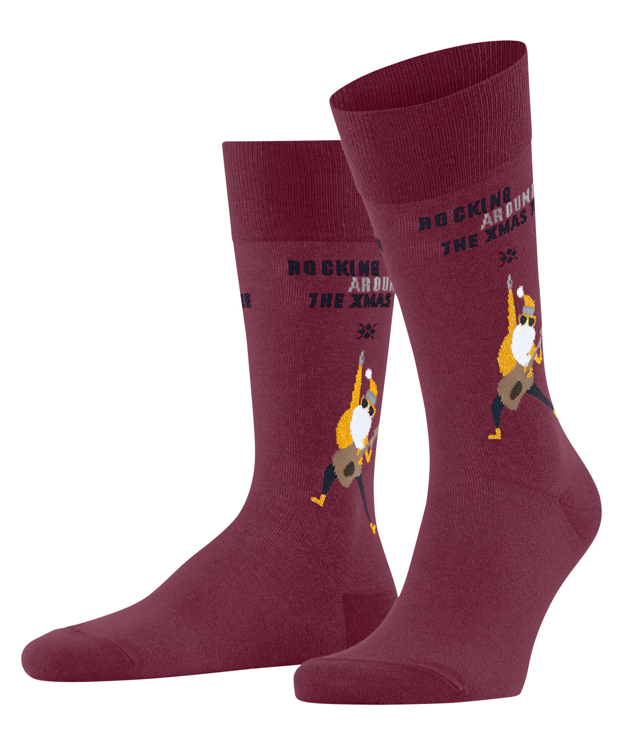 Burlington Rocking X-Mas Herren 40-46 - Burgundy