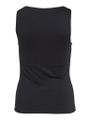 VIKENZA U-NECK S/L TANK TOP REV - NOOS L Eng anliegend - Black
