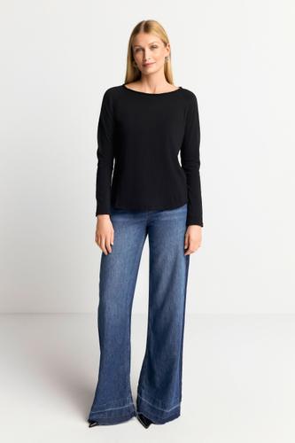 Organic Heavy Jersey Longsleeve Grau S