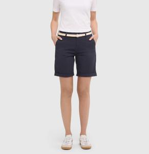 MAC JEANS - CHINO SHORTS, Stretch Gabardine 42/OL Relaxed Fit - Blau