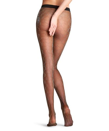 FALKE Fascination 20 DEN Damen M - Bl./silver