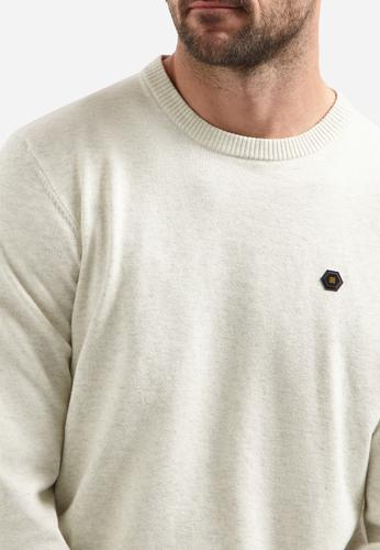 Pullover Crewneck 2 Coloured Melange L Regular Fit - Kit Melange
