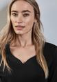 Shirt mit Herzausschnitt 36 - Black