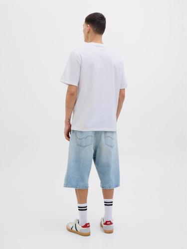 JORALMERIA FRONT TEE SS CREW NECK Weiß L
