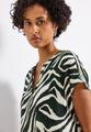 Bluse mit Zebra-Muster 36 - Pine Grove Green