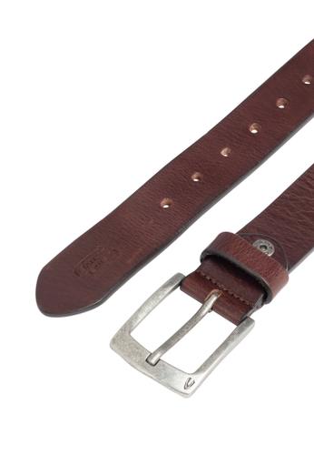 Ledergürtel Braun XL