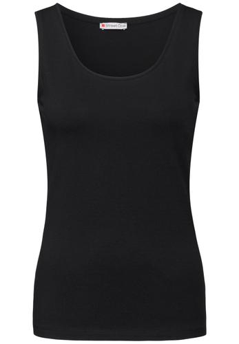 Basic Top in Unifarbe 36 - Black