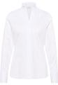 Satin Shirt Bluse Satingewebe Langarm 38/Langarm REGULAR FIT - Weiß