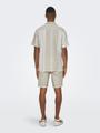 ONSCAIDEN LIFE STRIPE RES LINENBLENDNOOS L Normal geschnitten - Vintage Khaki