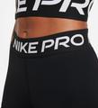 NIKE Damen NP 365 SHORT 3IN XL in Schwarz