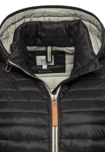 Steppjacke aus recyceltem Polyamid Schwarz 36