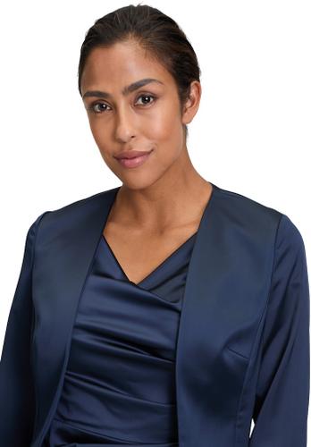 Bolero-Jacke Blau 48