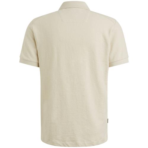 slub jacquard jersey L Regular Fit - Bone White