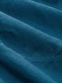 Bermuda mit Leinen 38 Loose Fit - Moss Blue