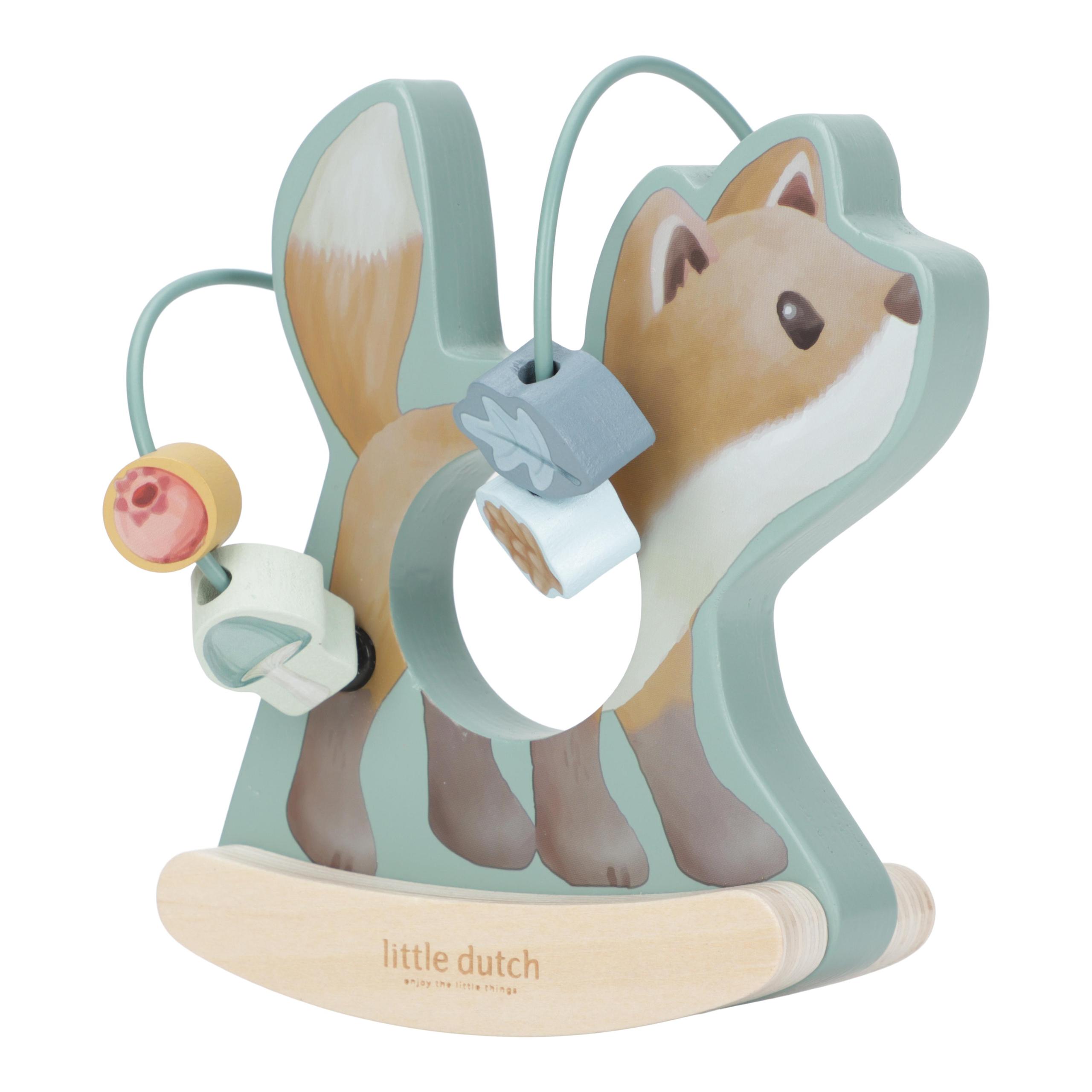 Holz-Motorikspirale Rocking Fox "Forest Friends"
