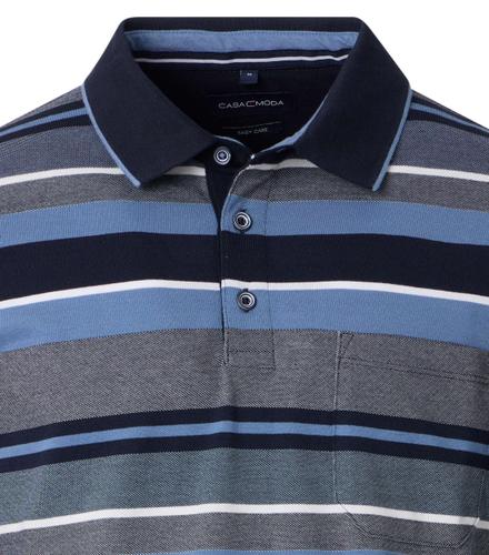 Polo-Shirt M - Blau