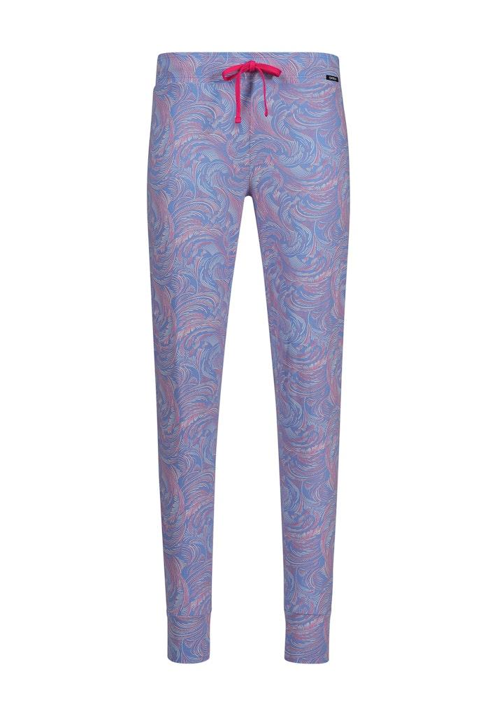 Skiny Damen Hose lang Night In Skiny 03 Blau 36