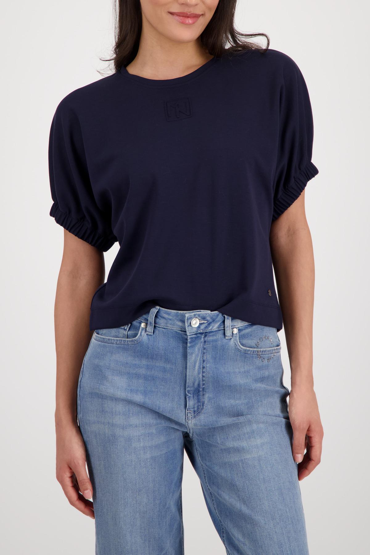 Sweatshirt mit Präge-Emblem 42 - Marine