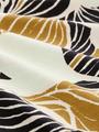 Kleid mit Leinenanteil 36 Regular Fit - Neutral Cut Leaves Design