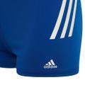 adidas Jungen Pro 3-Streifen Boxer-Badehose 164 in Blau