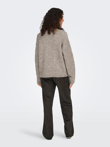 ONLCILLE LS O-NECK CC KNT M Normal geschnitten - String