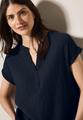 Strukturbluse L - Universal Blue