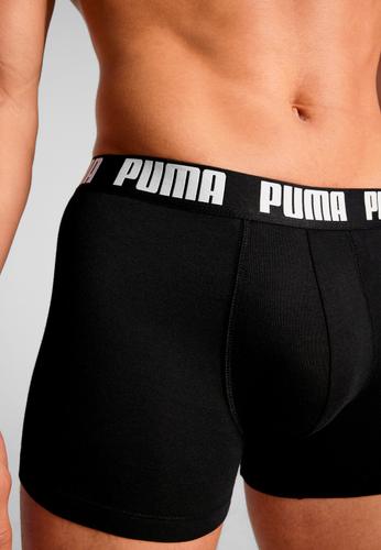PUMA Herren Unterhose MEN EVERYDAY BASIC BOXER 2P L in Schwarz