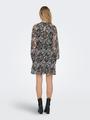 ONLSABBIE LIFE L/S HIGHNECK DRESS PTM S Normal geschnitten - Aqua Gray