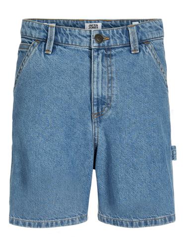 JJITONY JJCARPENTER SHORTS SQ 735 JNR 140 Locker geschnitten - Blue Denim