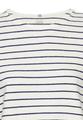 Gestreiftes Langarmshirt aus reiner Baumwolle S Regular Fit - Indigo Blue Stripes