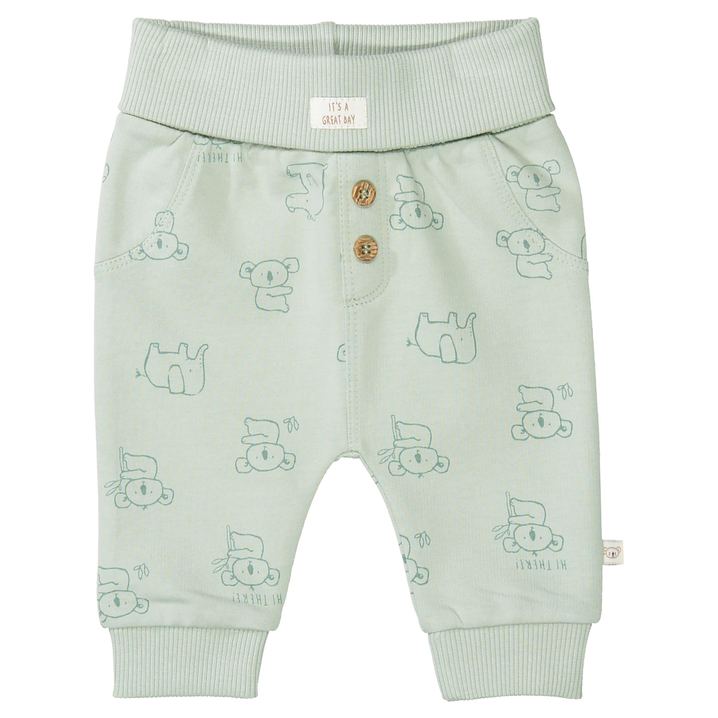 Kn.-Sweathose 56 - Spring Green Aop