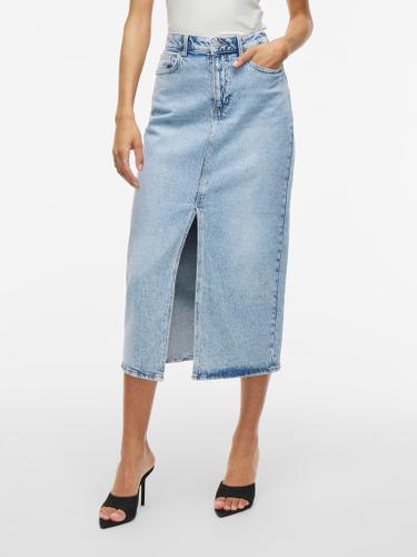 VIJAF HW MIDI DENIM SKIRT-NOOS Blau 38