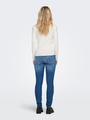 ONLRILEY O-NECK L/S TOP JRS NOOS Weiß S
