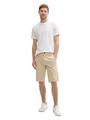 Slim Chino Shorts 40 Slim Fit - Beige Triangle Print