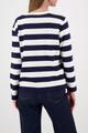 Sweatshirt mit Streifen 44 - Marine Ringel